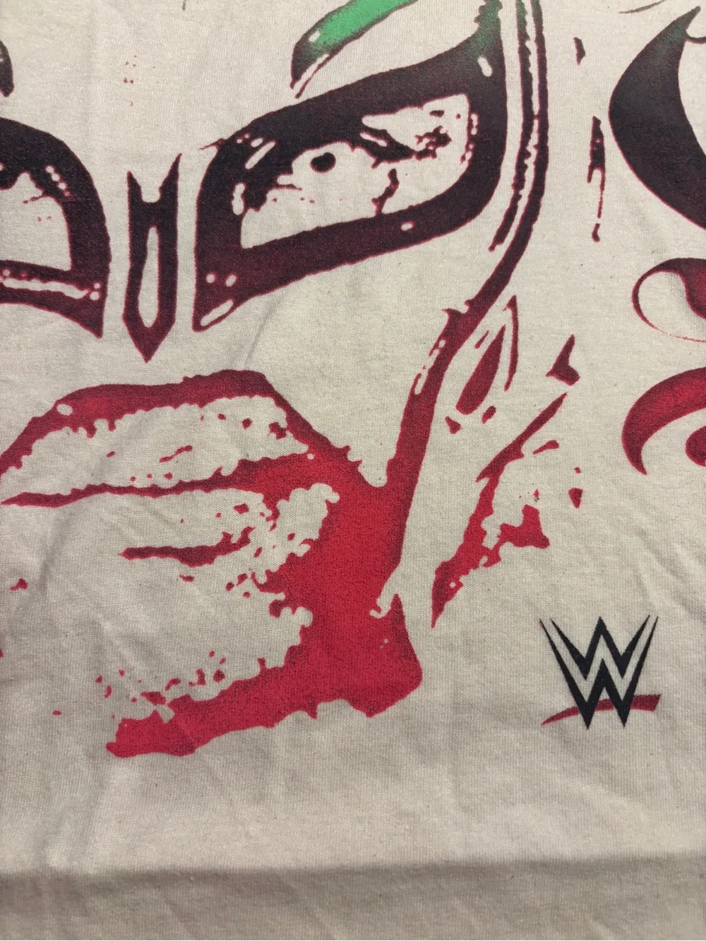 WWE Rey Mysterio 619 Graphic Tee - White Greatest Mask of all time . Men’s Large